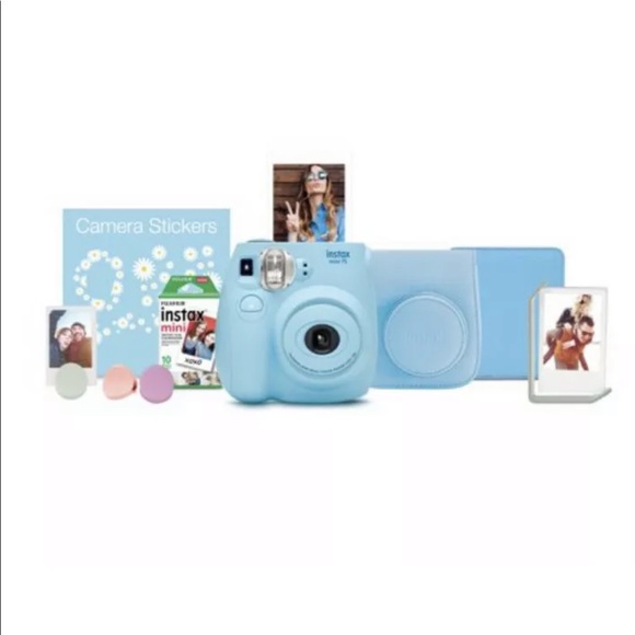 Fujifilm Instax Mini 7s Bundle Camera Case Blue